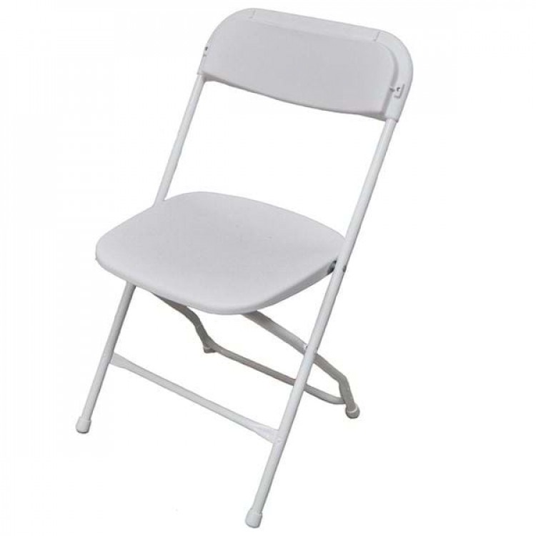 White Folding Chair