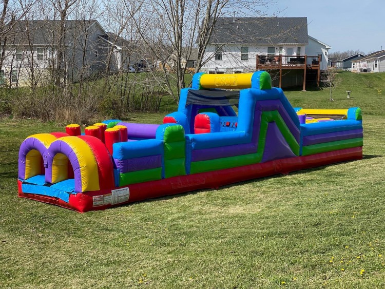 40ft Double Lane Obstacle Course