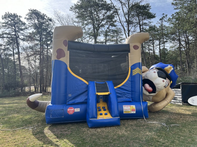 Police Dog Bounce House
